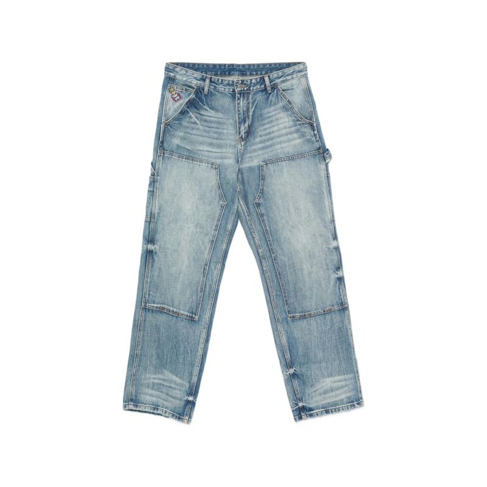 Kidsuper Blue Denim - Wide-Leg Jeans Men